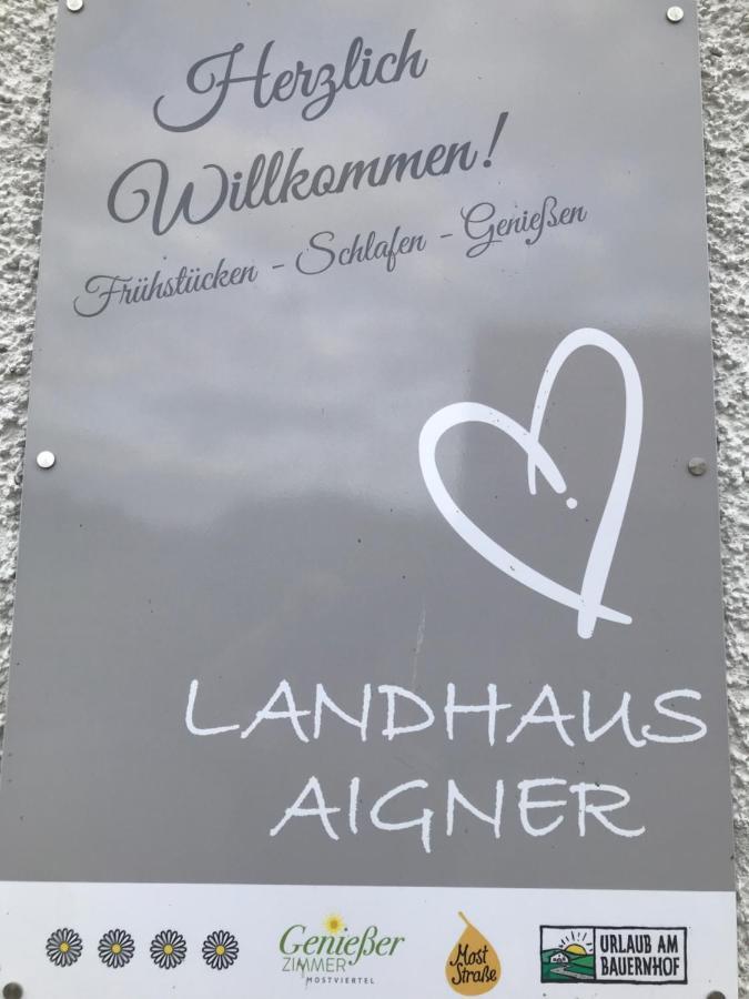 Landhaus Aigner Allhartsberg Екстер'єр фото